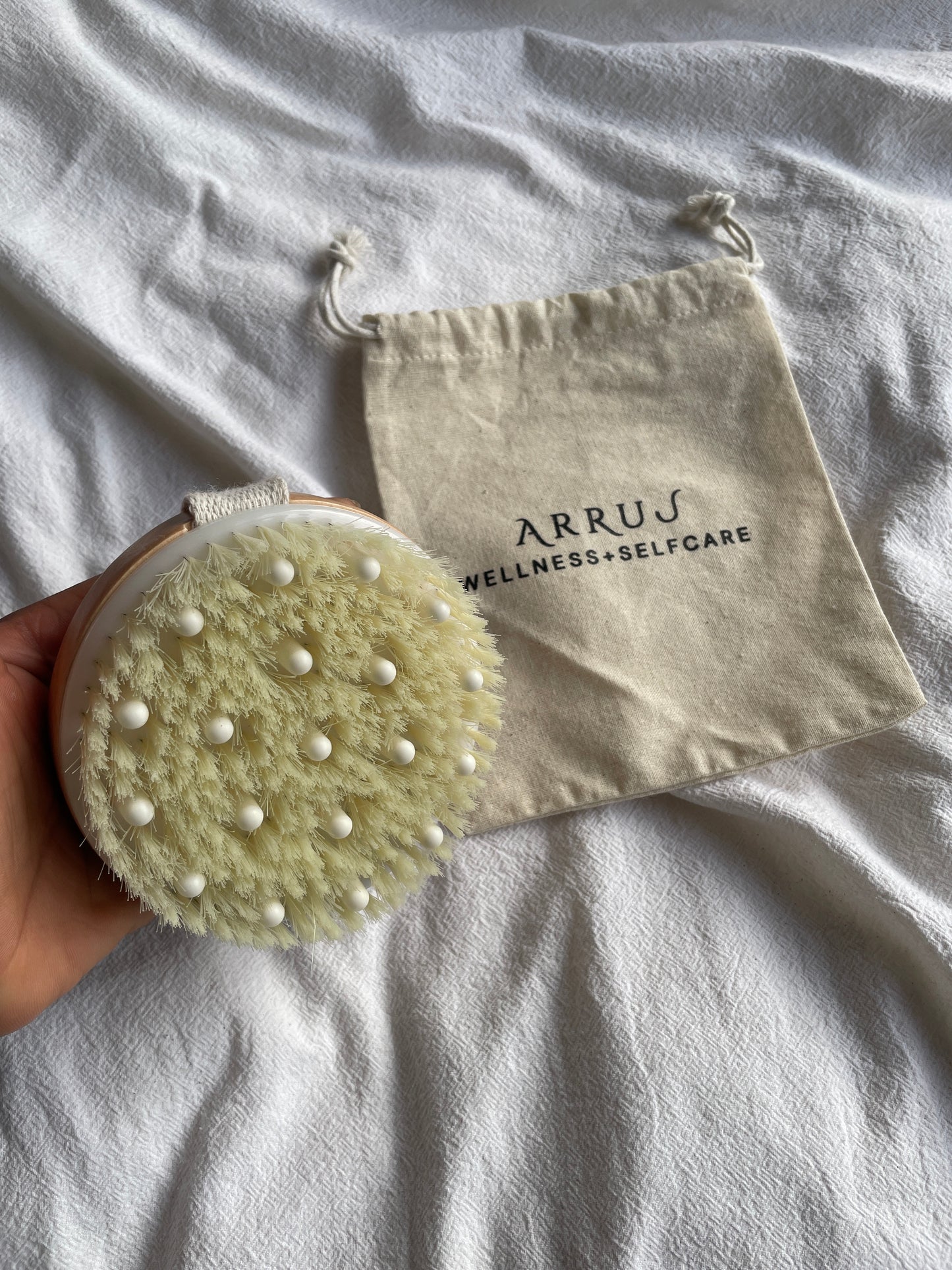 ARRUU Massage Nodes - Dry Skin Body brush