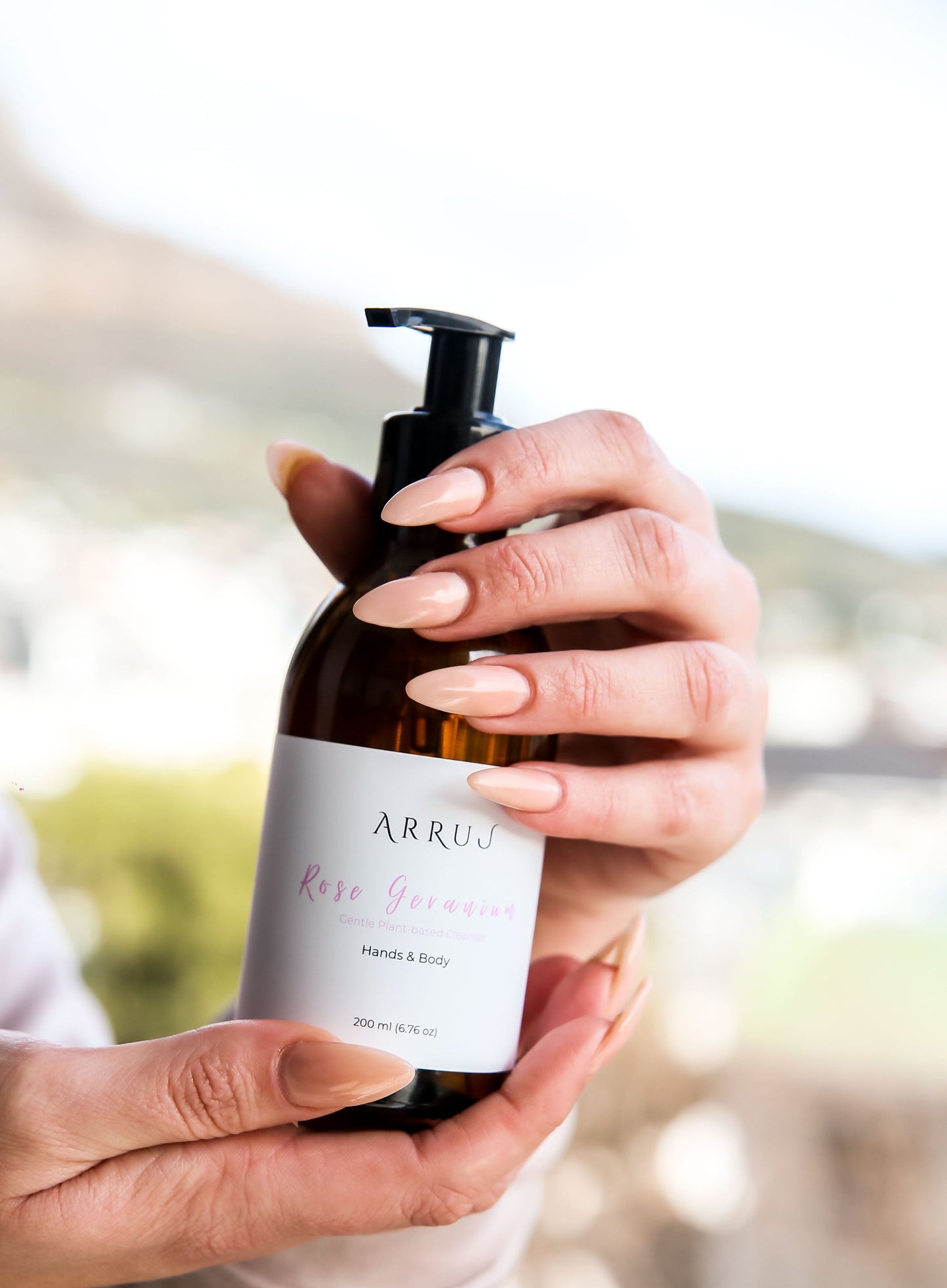 Rose Geranium Gentle Plant-Based Cleanser