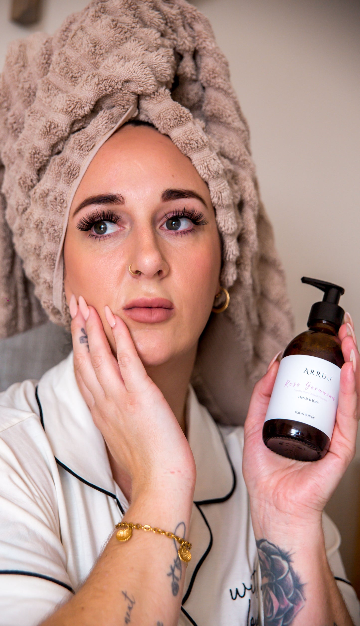 Rose Geranium Gentle Plant-Based Cleanser