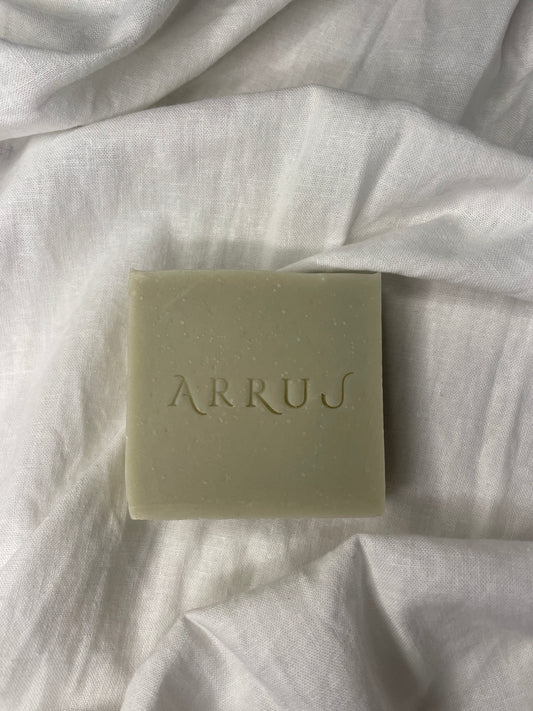 Rose Geranium and French Green Clay Cold Process Soap