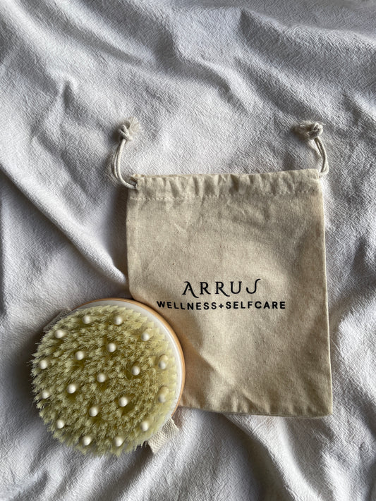 ARRUU Massage Nodes - Dry Skin Body brush