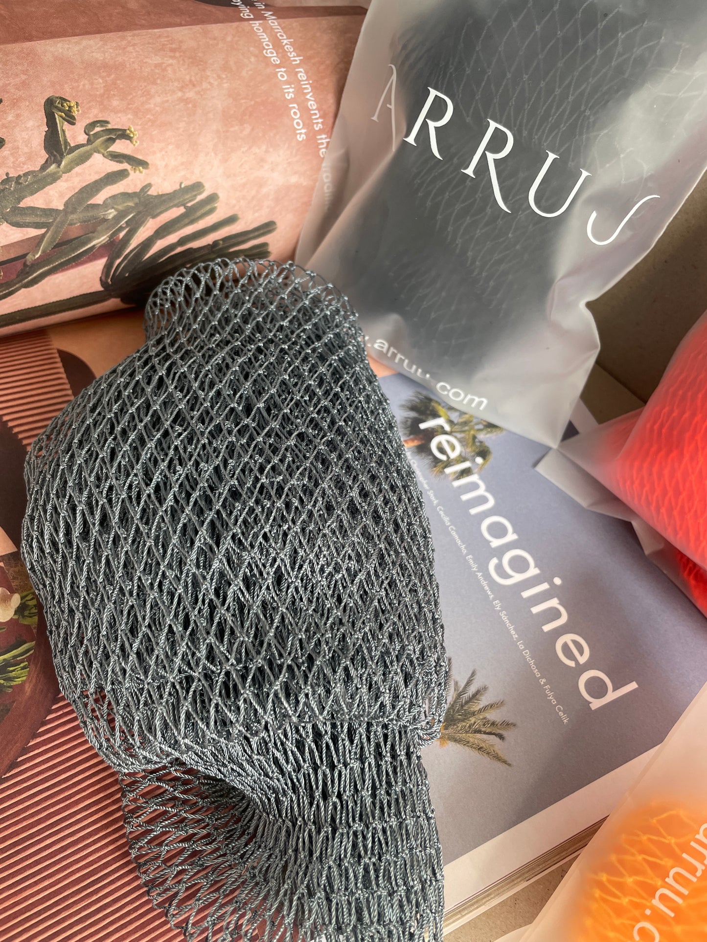 Grey African net sponge. African bath sponge, Sapo net sponge, African exfoliating net, handmade bath sponge, long exfoliating sponge, deep cleansing bath net, African shower net, full body exfoliator, loofah alternative, traditional African sponge