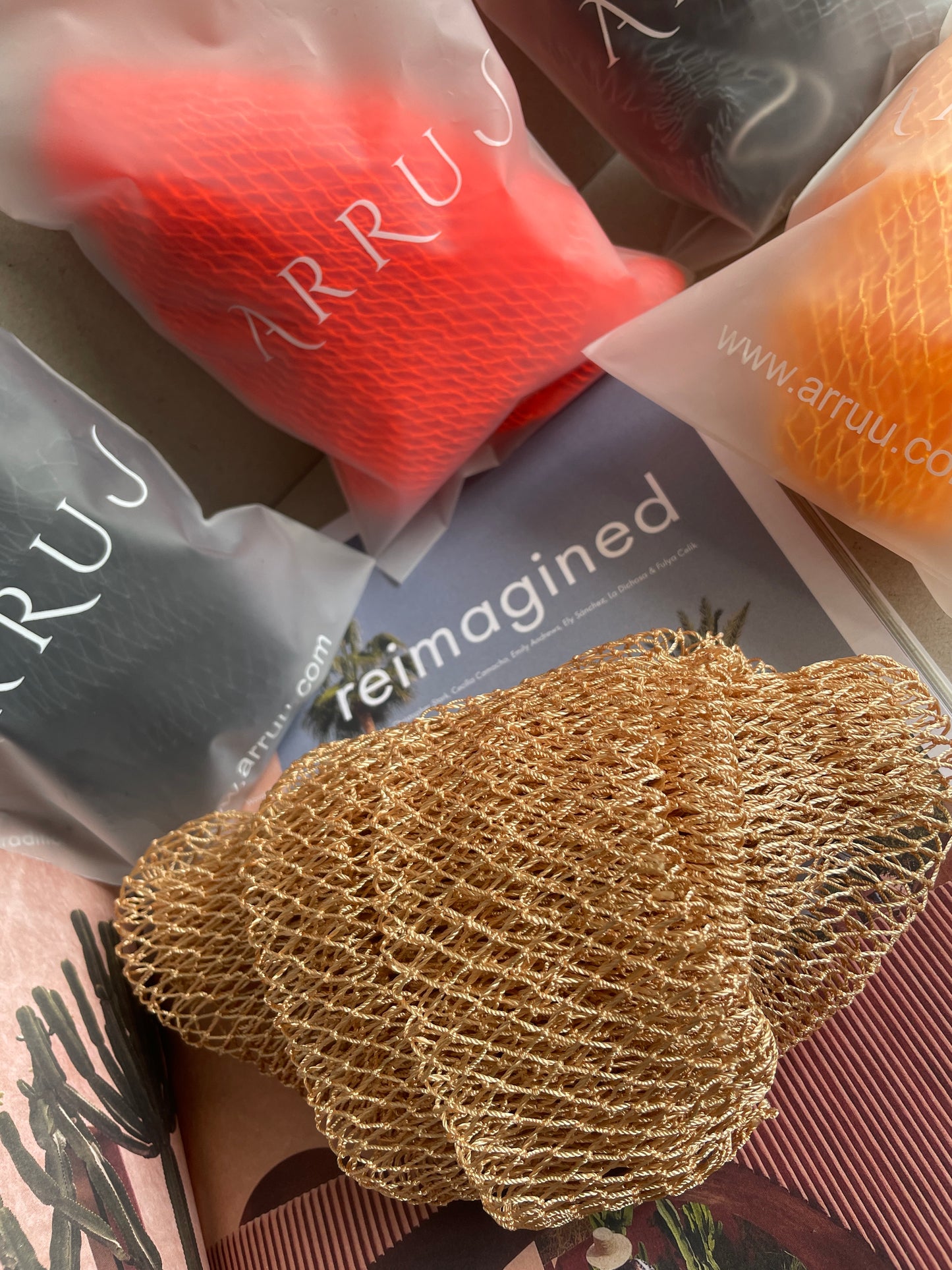 Beige African net sponge. African bath sponge, Sapo net sponge, African exfoliating net, handmade bath sponge, long exfoliating sponge, deep cleansing bath net, African shower net, full body exfoliator, loofah alternative, traditional African sponge